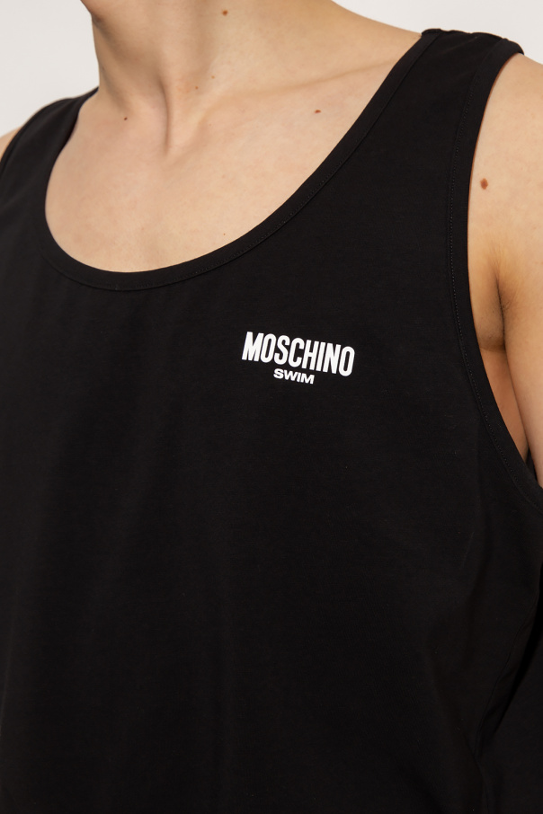 shirt Moschino StasanetShops Angola Sleeveless T neil barrett logo patch t shirt